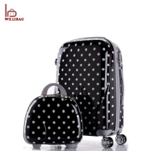 Girls Fancy Trolley Bag Luggage Set Travel Makeup Suitcase